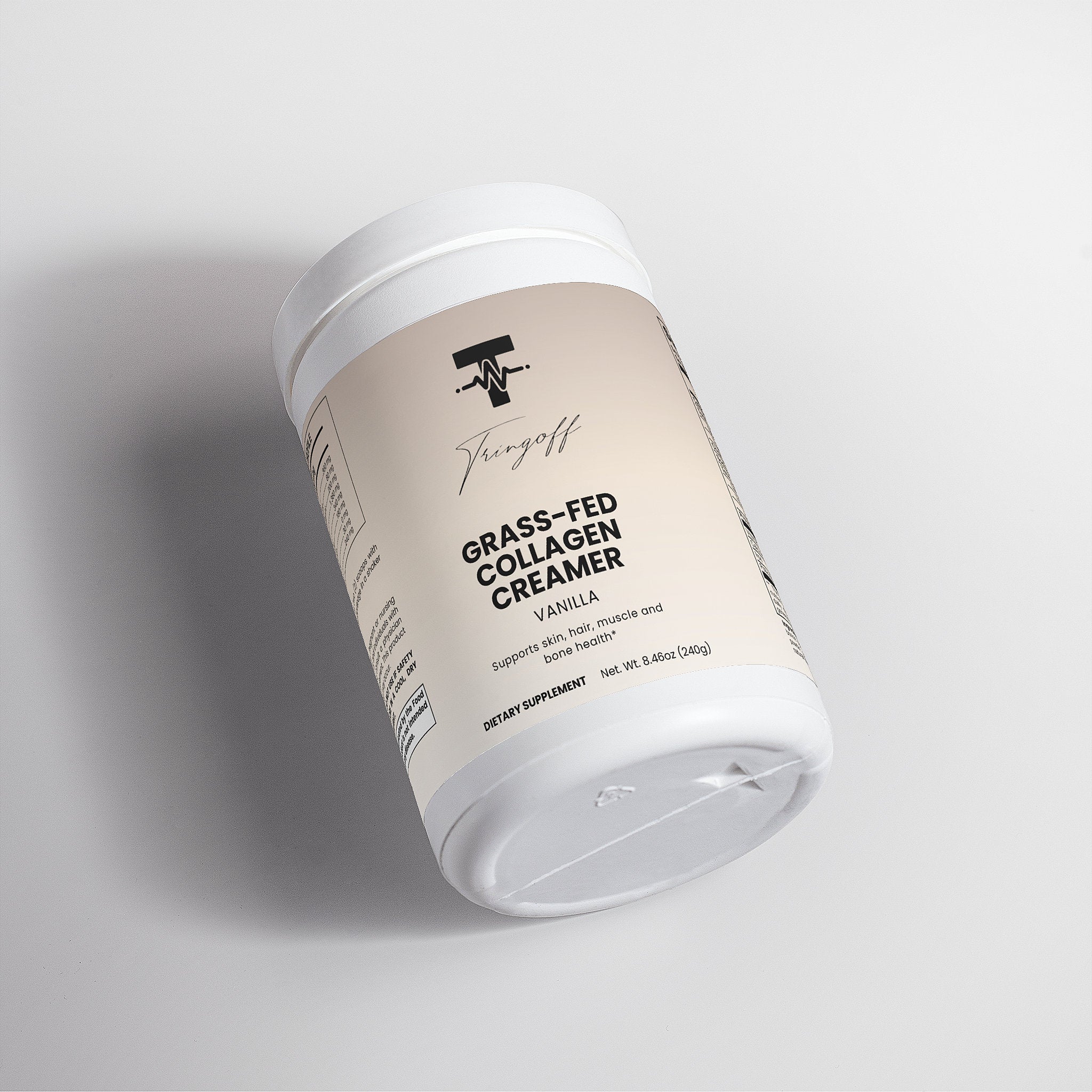 Grasgevoerd collageen creamer (vanille)