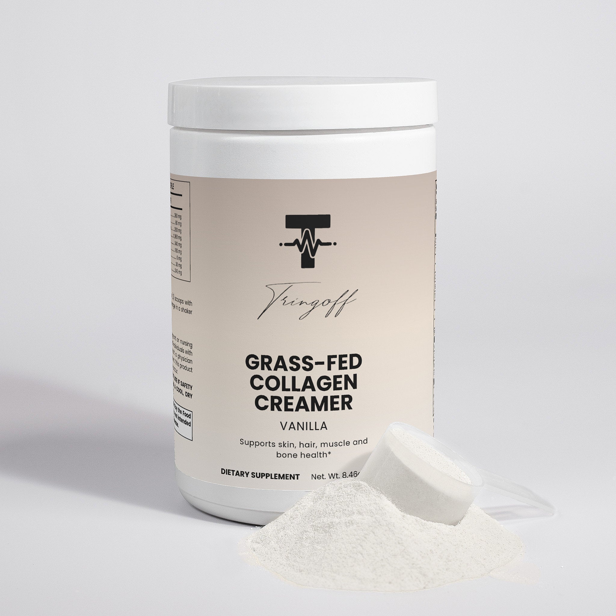 Grasgevoerd collageen creamer (vanille)