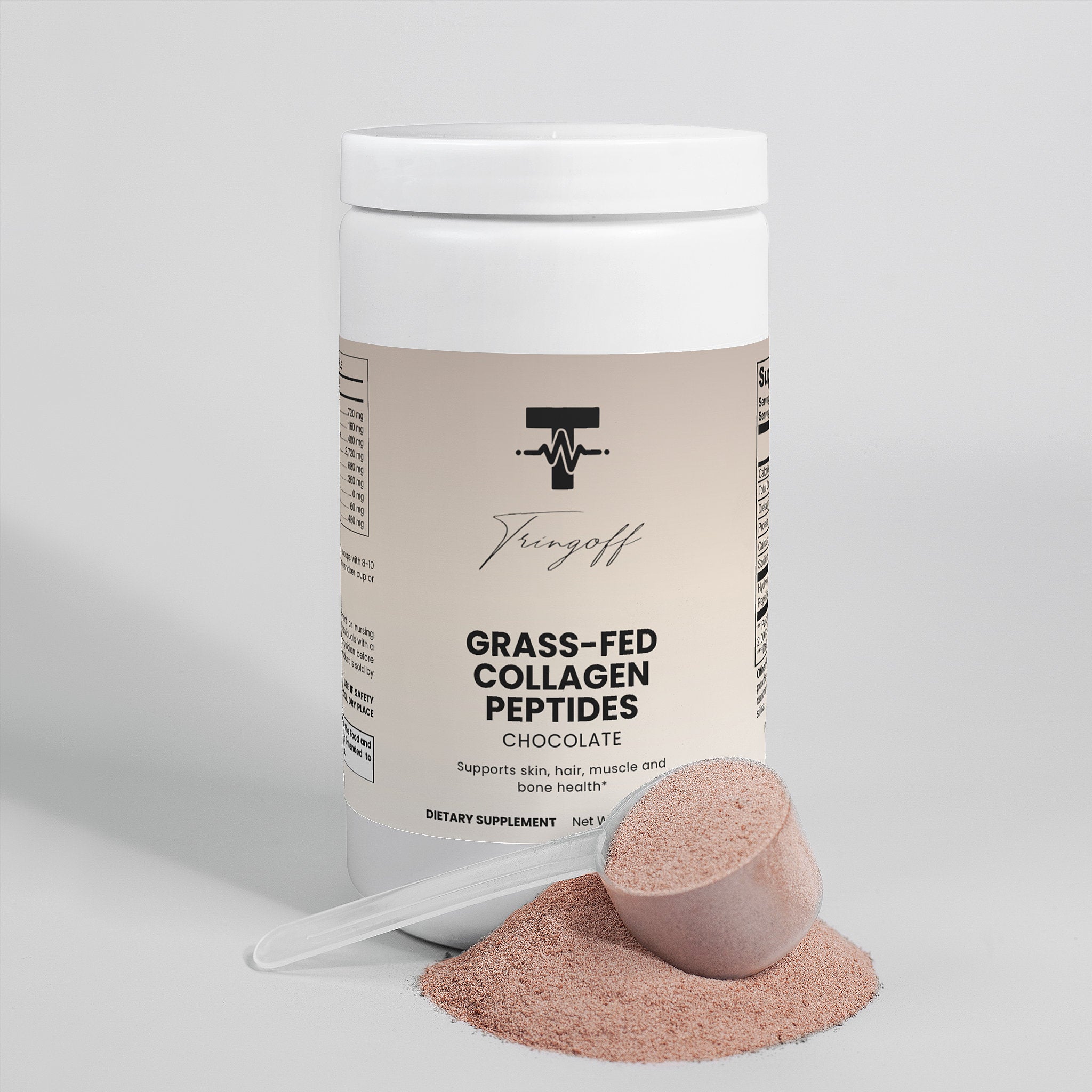 Grass-Fed Collagen Peptides Powder (Chocolate)