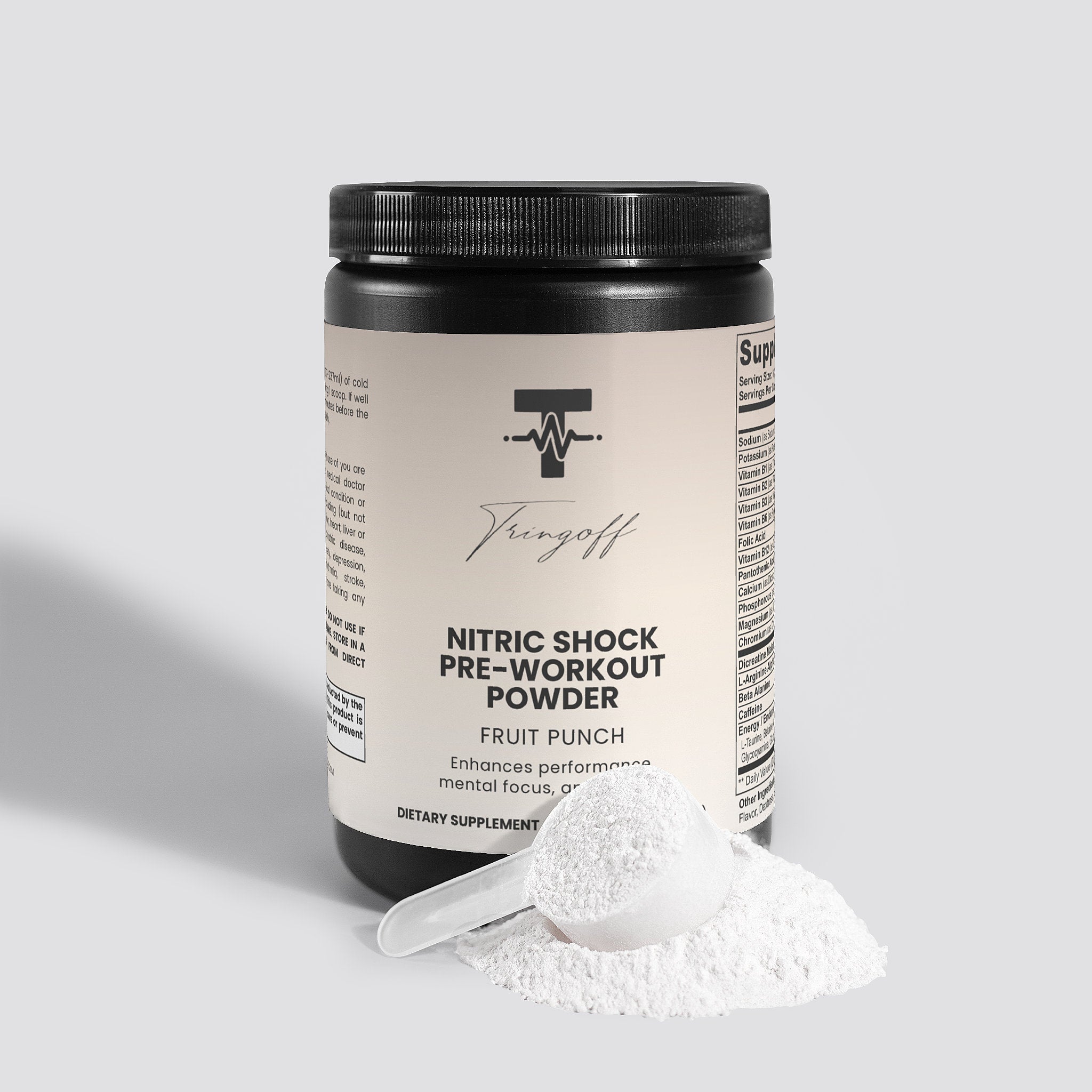 Nitric Shock Pre-Workout Powder (Fruit Punch)